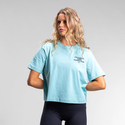 Progress Relaxed Tee Women's AQUA