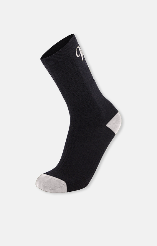 Merino Sock - Black