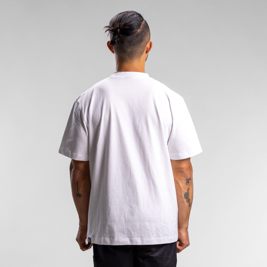 Race 2.0 Block Tee Unisex WHITE